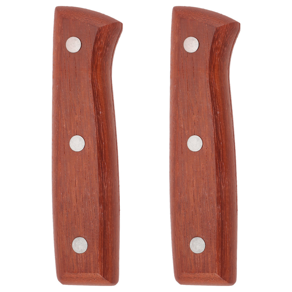 Home Cooking In - 2Pcs Cutter Handle Anti-Skid Wooden Replacement