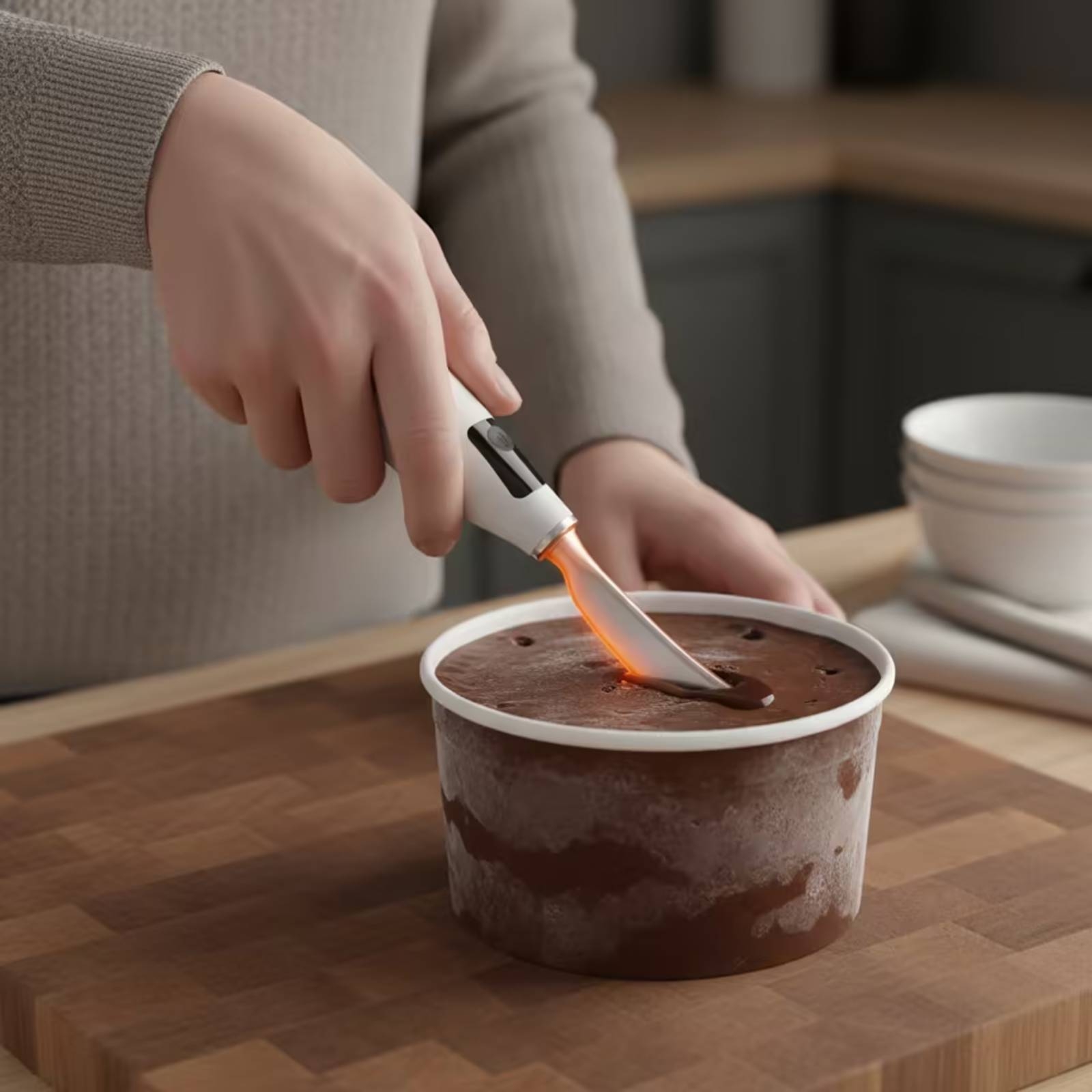 Rechargeable Electric Ice Crea - đánh giá và giá Home Cooking In