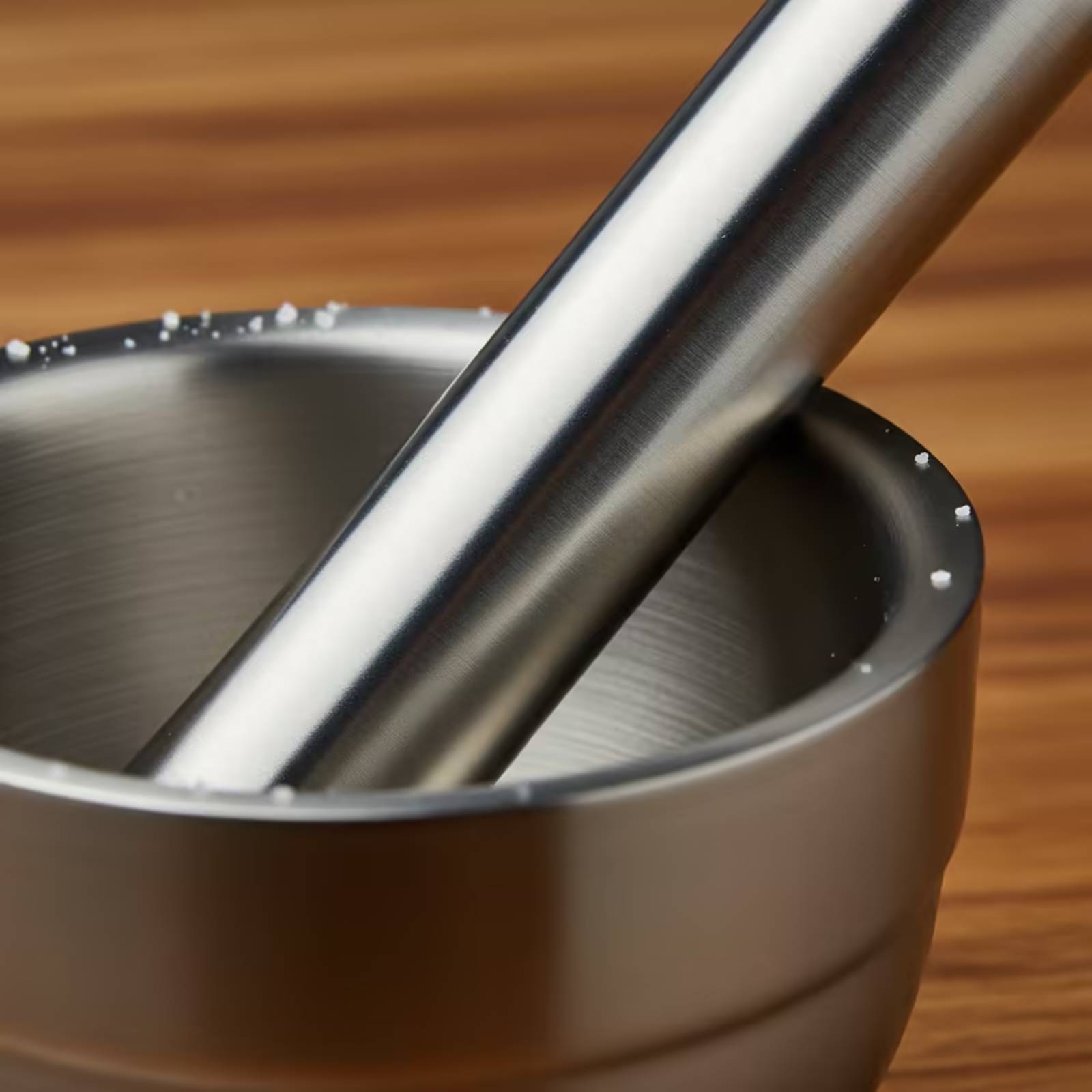 Mortar and Pestle with Lid Mes - đánh giá và giá Home Cooking In