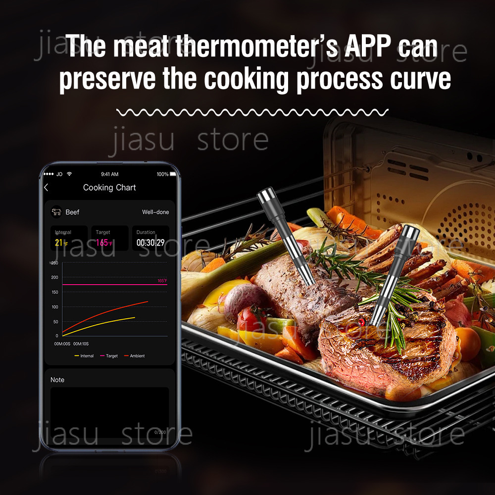 2026 Upgraded Bluetooth BBQ Th - đánh giá và giá Home Cooking App