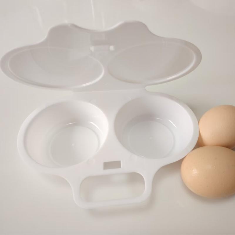 NEW Microwave Egg Poacher 2 Ca - đánh giá và giá Home Cooking Egg Sandwich